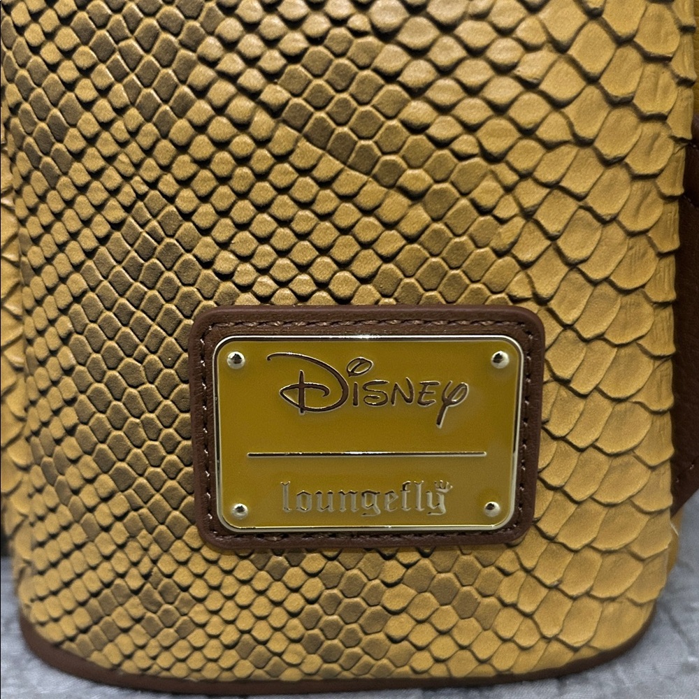 Loungefly Brown and Yellow Snake Backpack - Picture 2 of 4